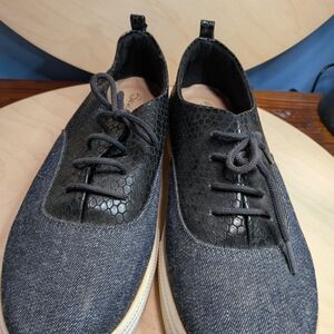 Sergio Zelcer Black and Gray Men's Sneakers